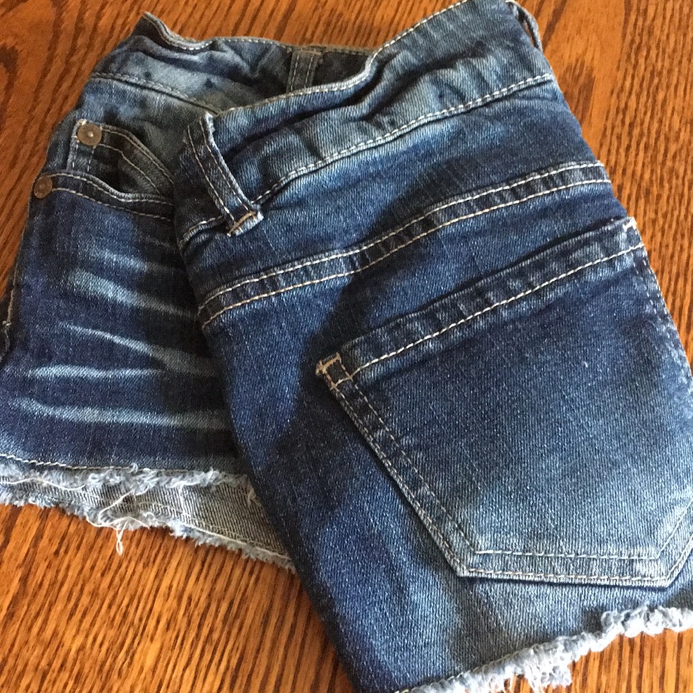 Gently used celebrity Jean shorts